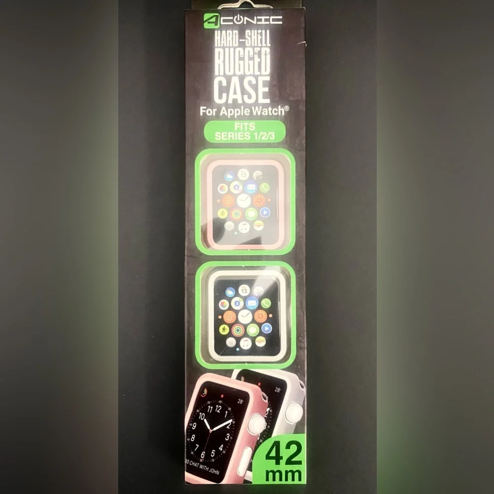 Apple Watch Cases 42mm Hard She’ll Silver & Rose Gold